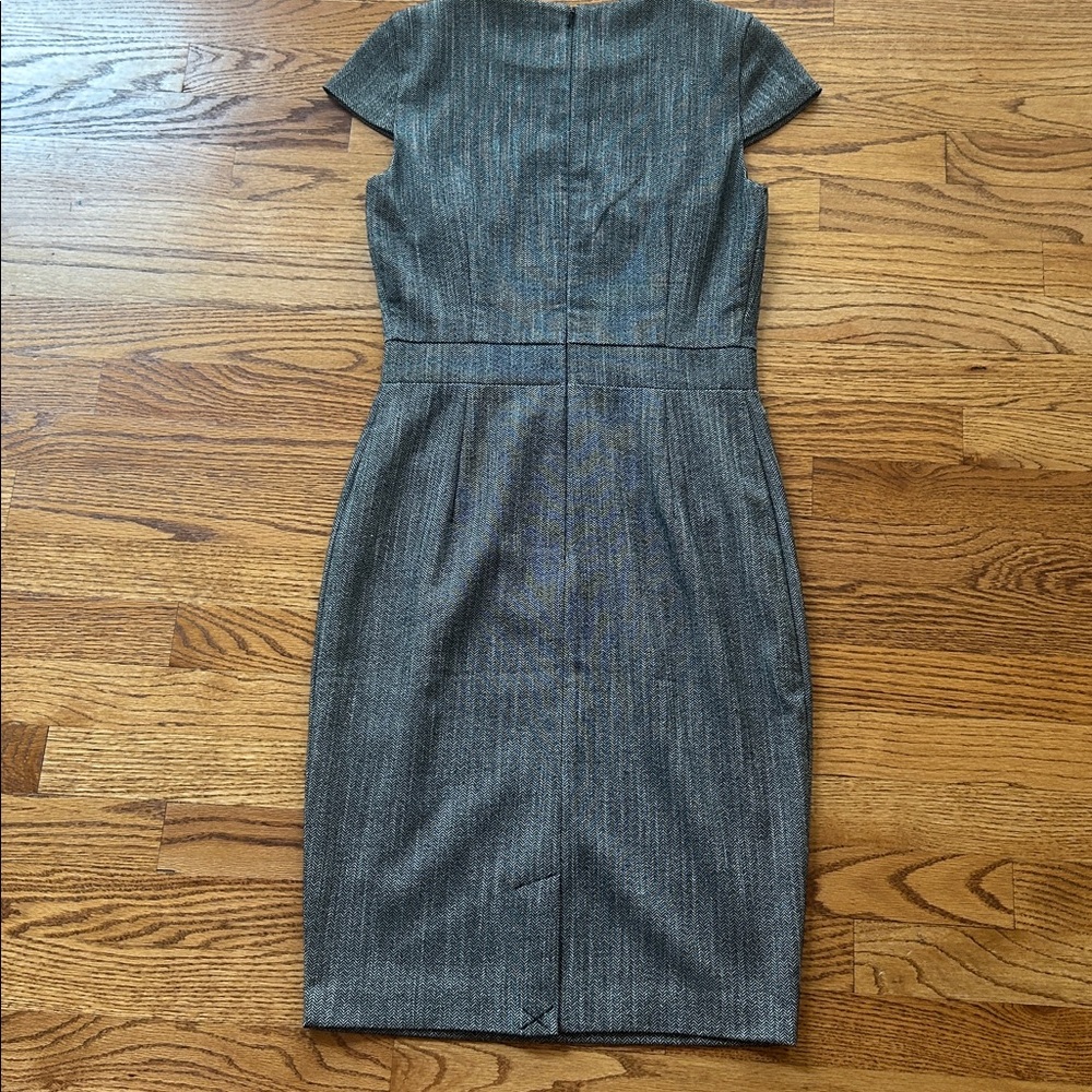 H&M Gray Stylish Dress Size 4 - Picture 8 of 9